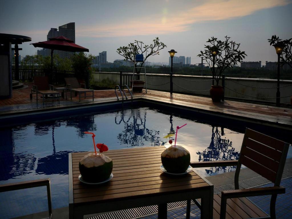 Baohua Harbour View Hotel Hải Khẩu Ngoại thất bức ảnh